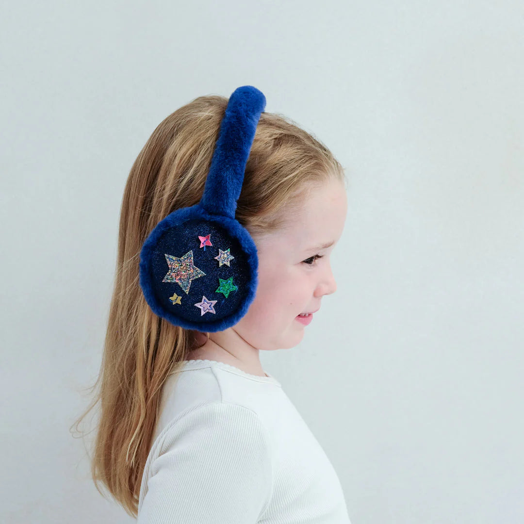 Night sky earmuffs