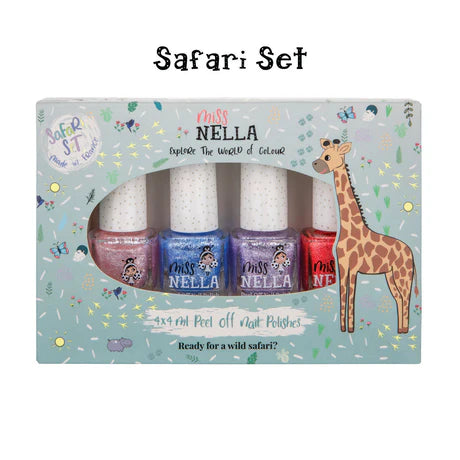 Safari Collection - Paquete de 4 esmaltes
