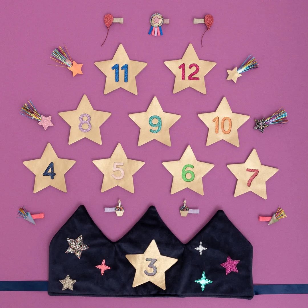 Birthday theme mini clips