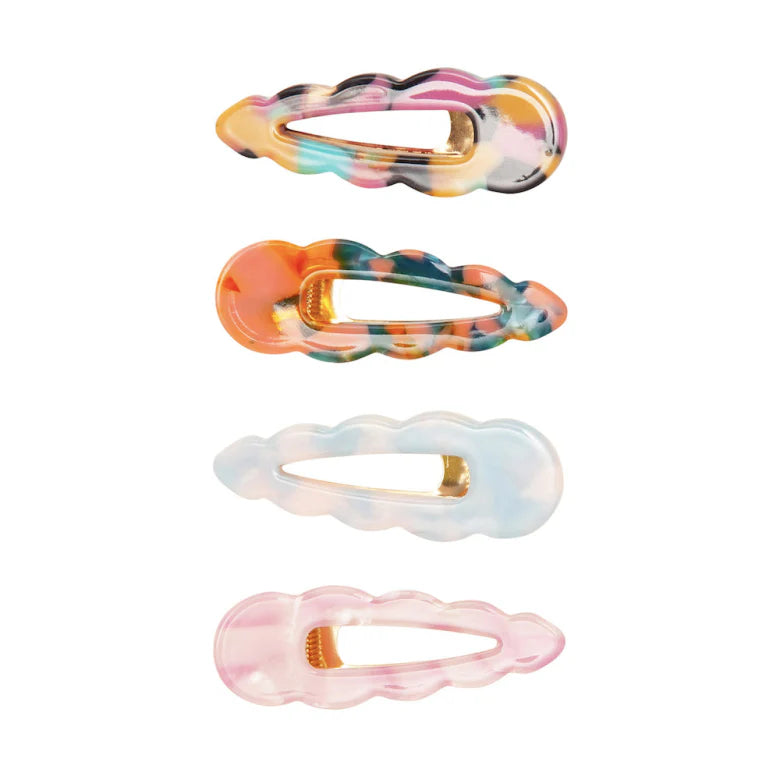 Scallop Aces. Clips Bright Multi