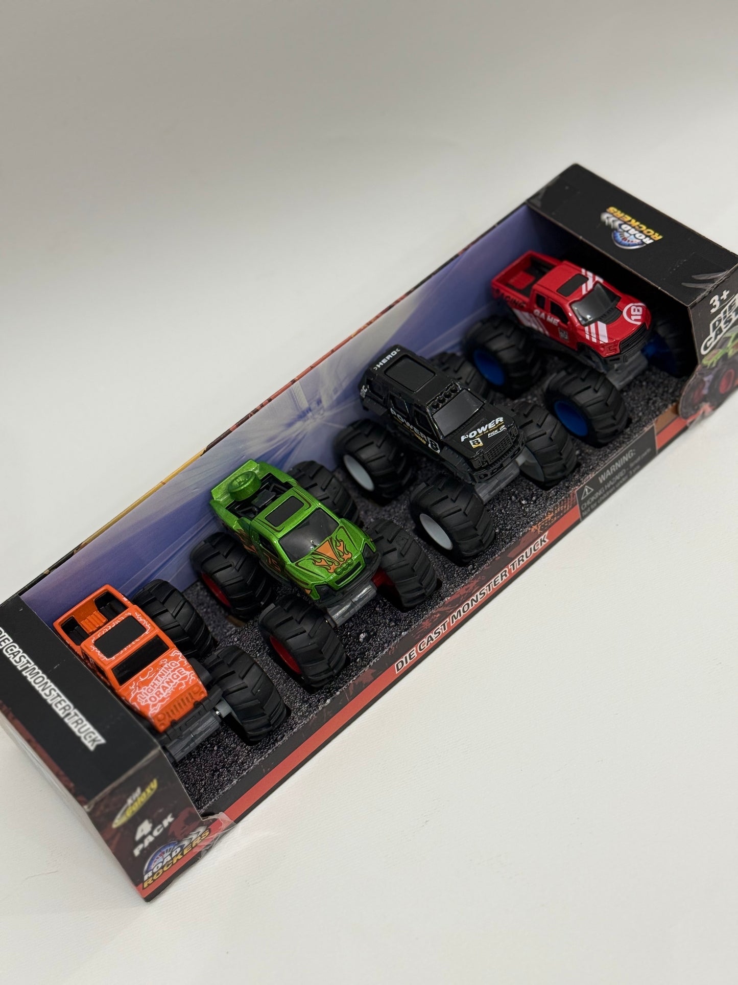 Set de 4 Monster Trucks