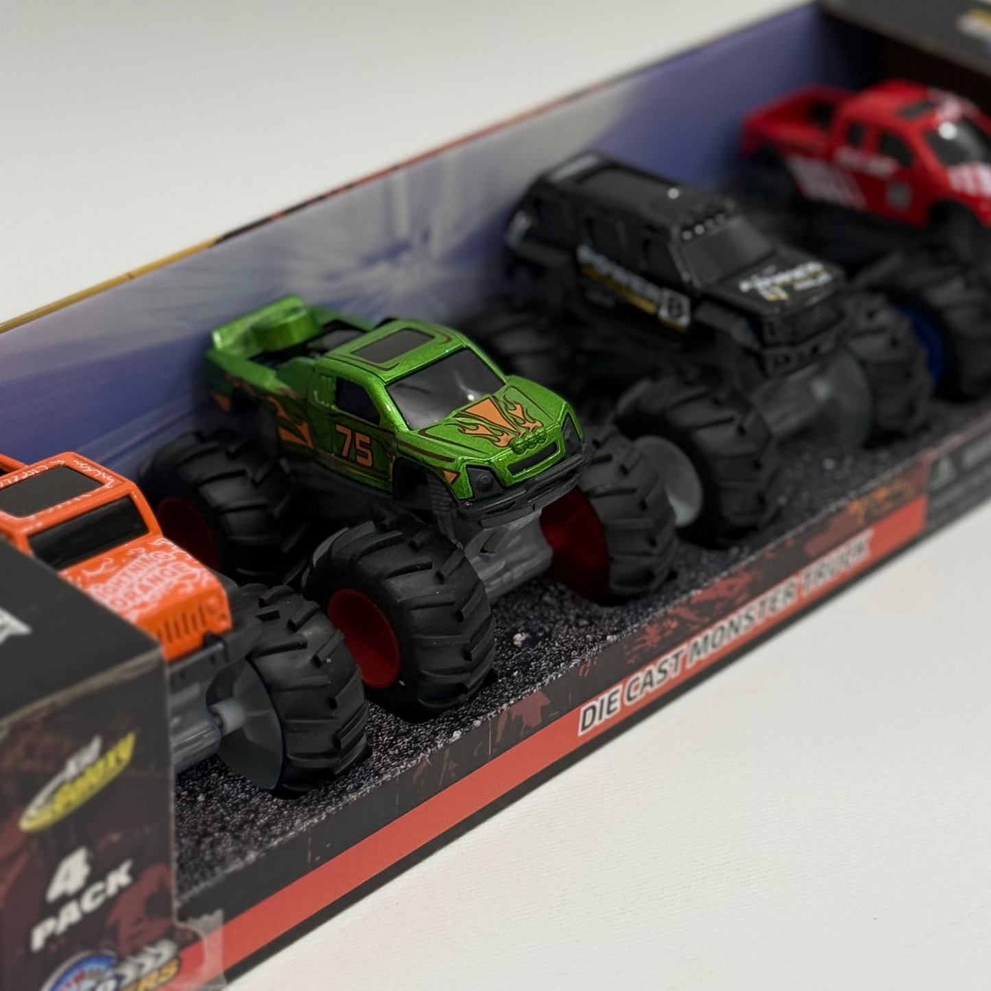 Set de 4 Monster Trucks