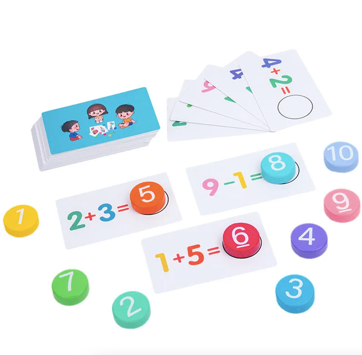 Tarjetas para sumas