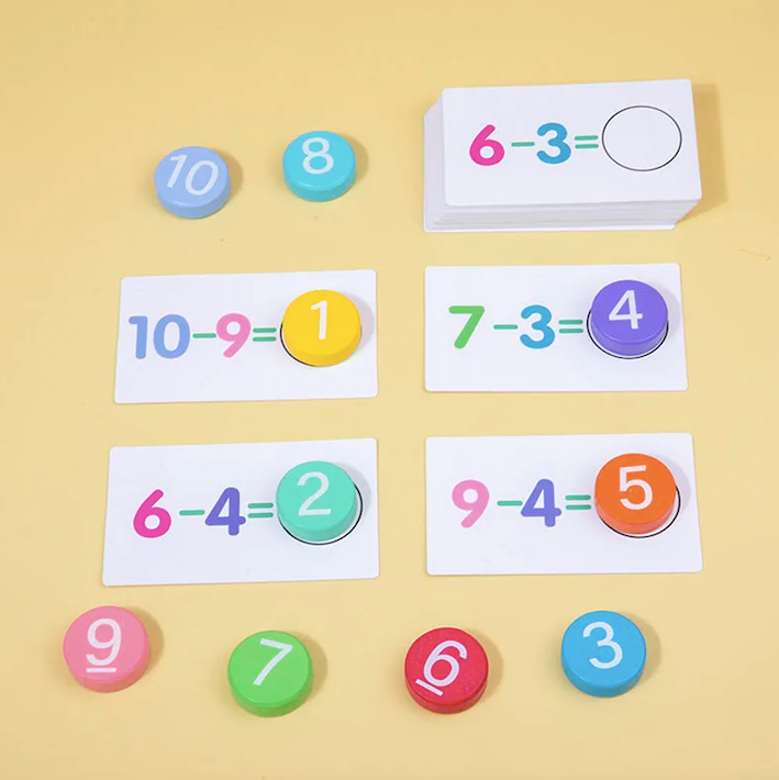Tarjetas para sumas