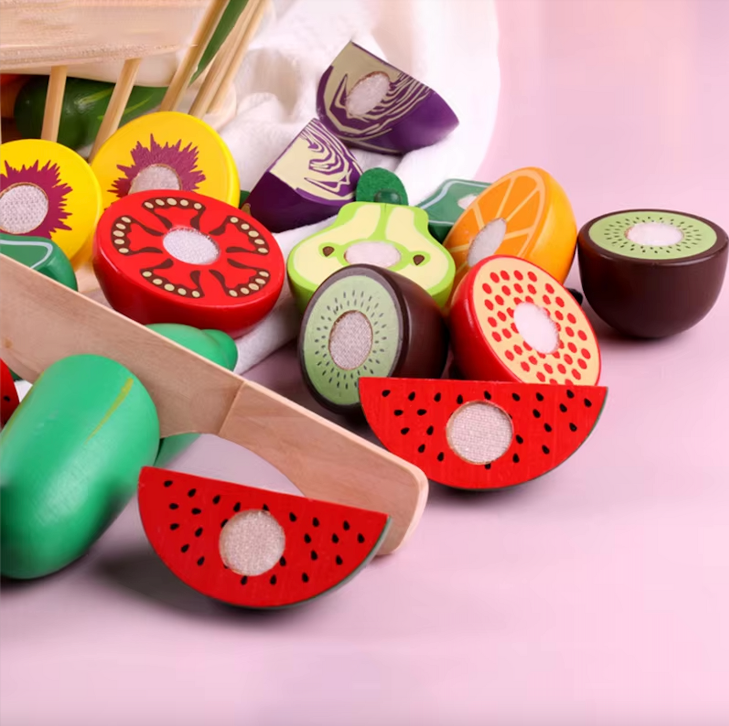 Frutas de madera