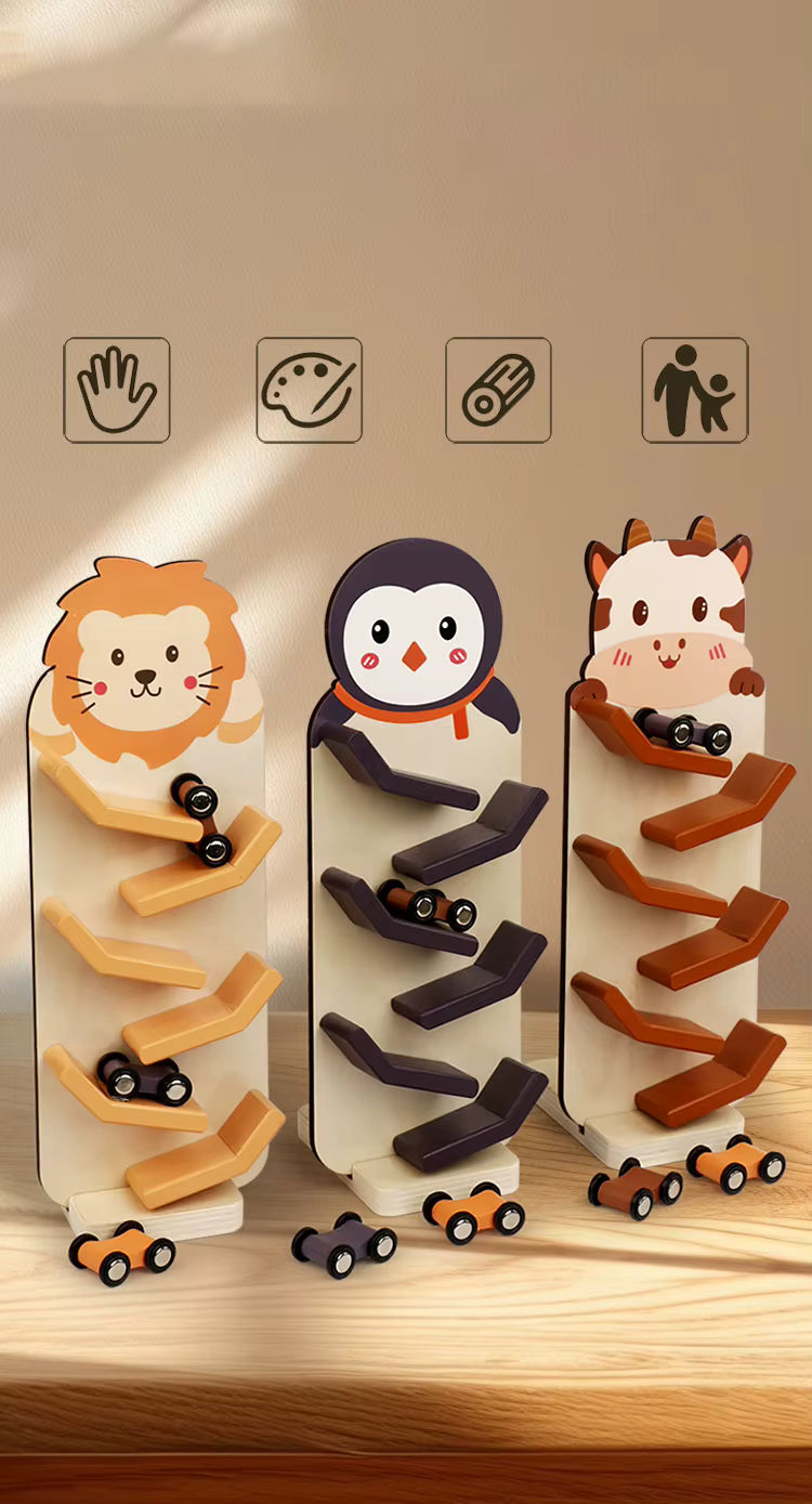 Pista Deslizante de Madera