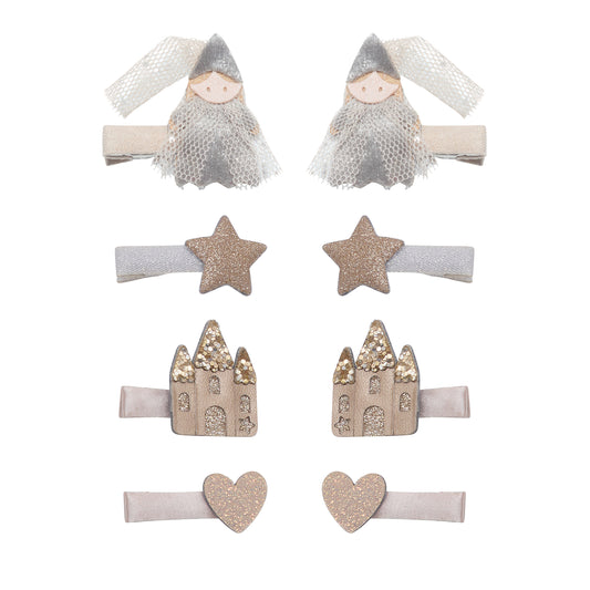 Princess & castle mini clips