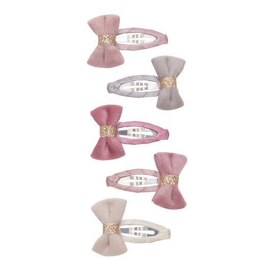 Tinkerbell velvet bow mini clic clacs