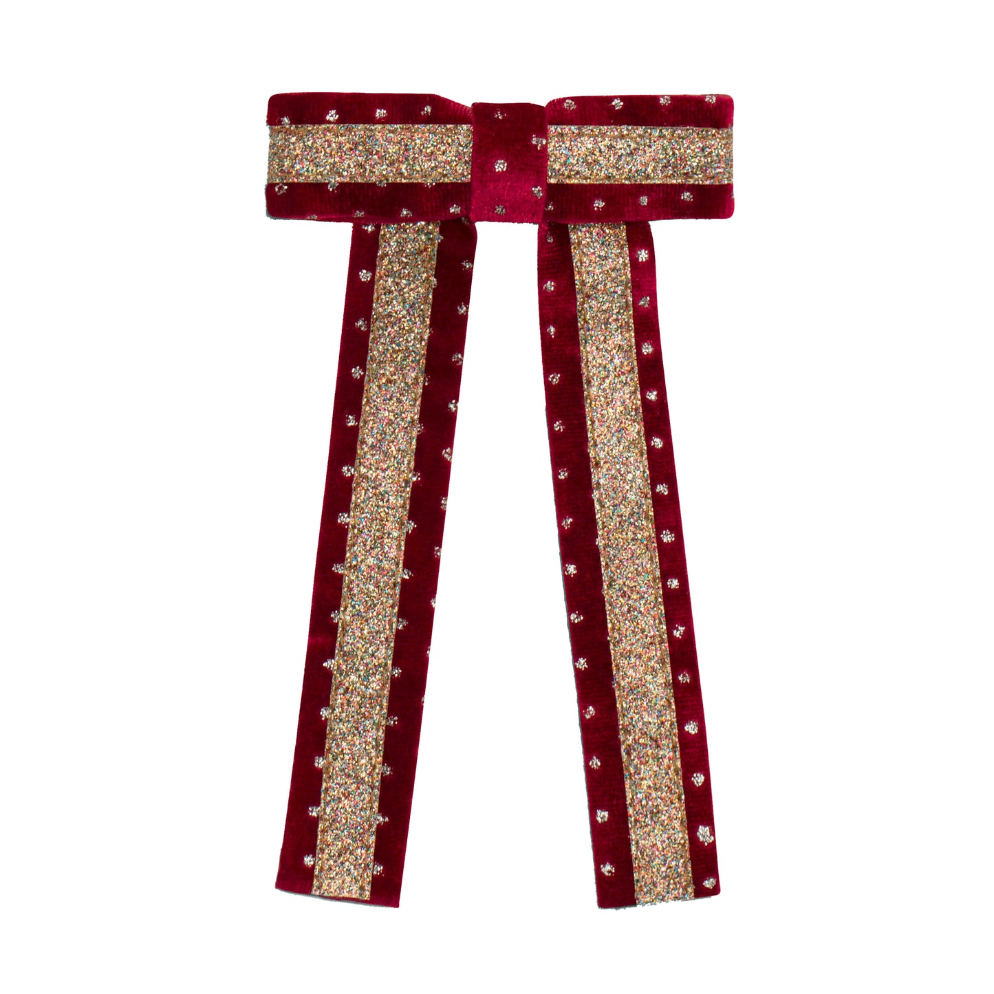CIRCUS GLITTER BOW