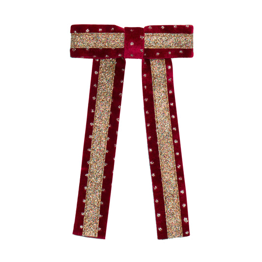 CIRCUS GLITTER BOW