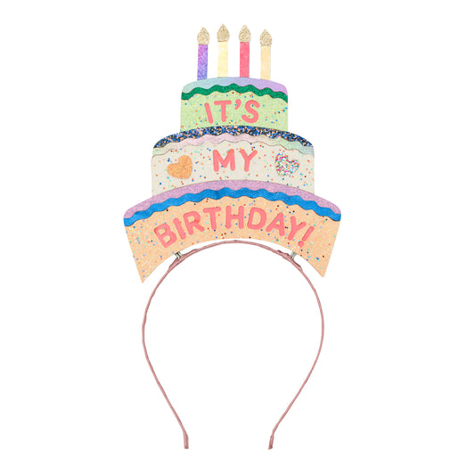 B'DAY CAKE HEADDRESS