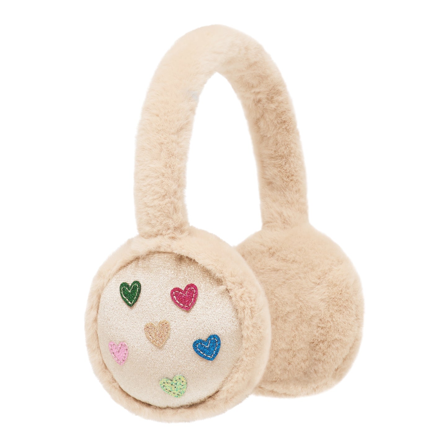 Jazzy heart earmuffs