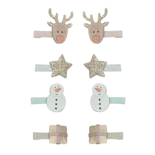 Reindeer mini clips