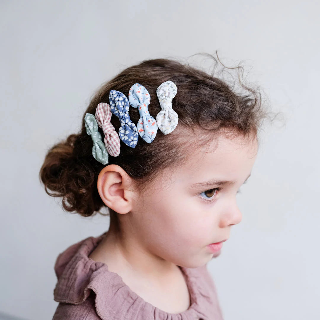 Flora Bow Clips