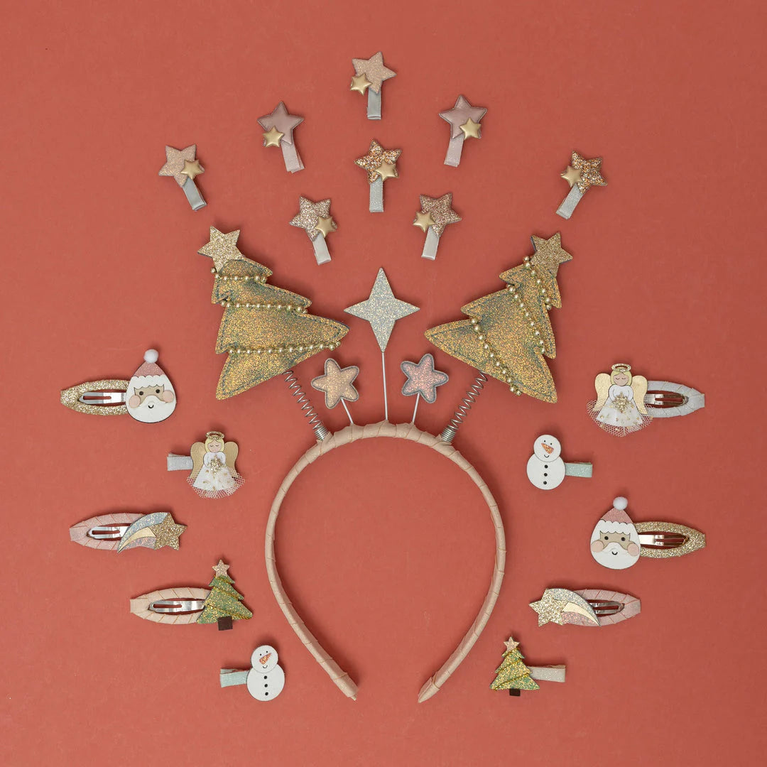 Santa & Christmas tree clic clacs