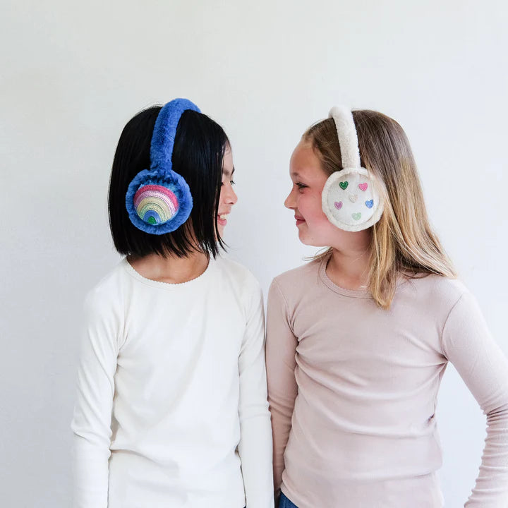 Jazzy heart earmuffs