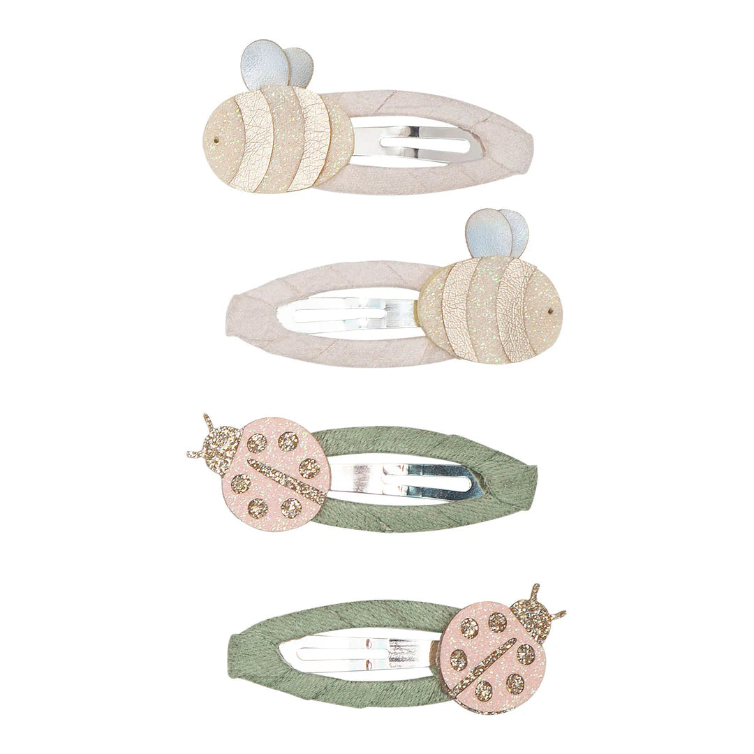 Bee and ladybird clip pack