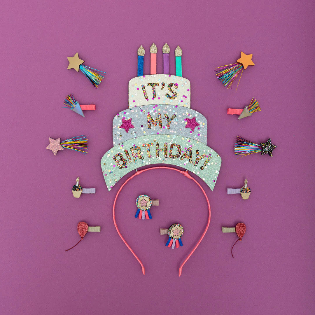 B'DAY CAKE HEADDRESS