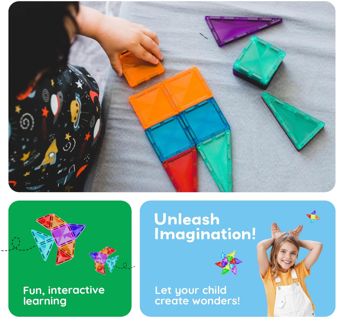 Cohete de piezas magnéticas